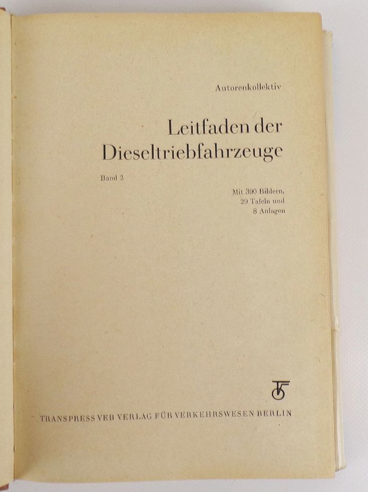 Leitfaden Diesel Triebfahrzeuge 2 Transpress Buch Leitfaden Diesel Triebfahrzeuge 2 Transpress Buch
