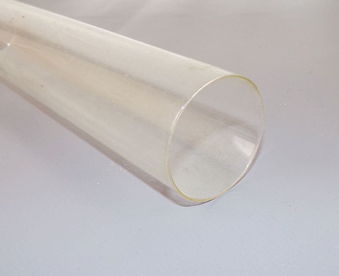 Jenaer Glas Zylinder für Petroleumlampe Aufnahme 50 mm Schott Ersatzglas