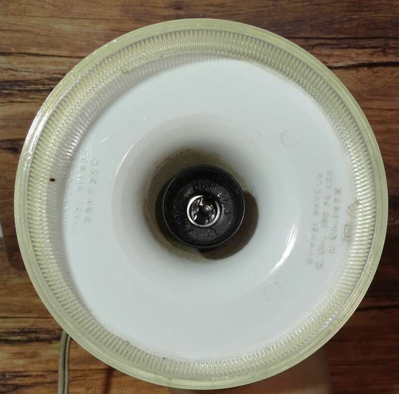 Vintage Pilzlampe Tischlampe Georgi Bockau 1970er Design Retro Lampe