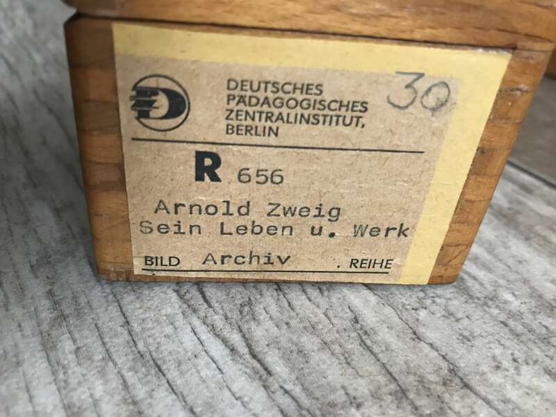 Dias alte Lehrmittel Sowjetunion Deutschland Glasdias