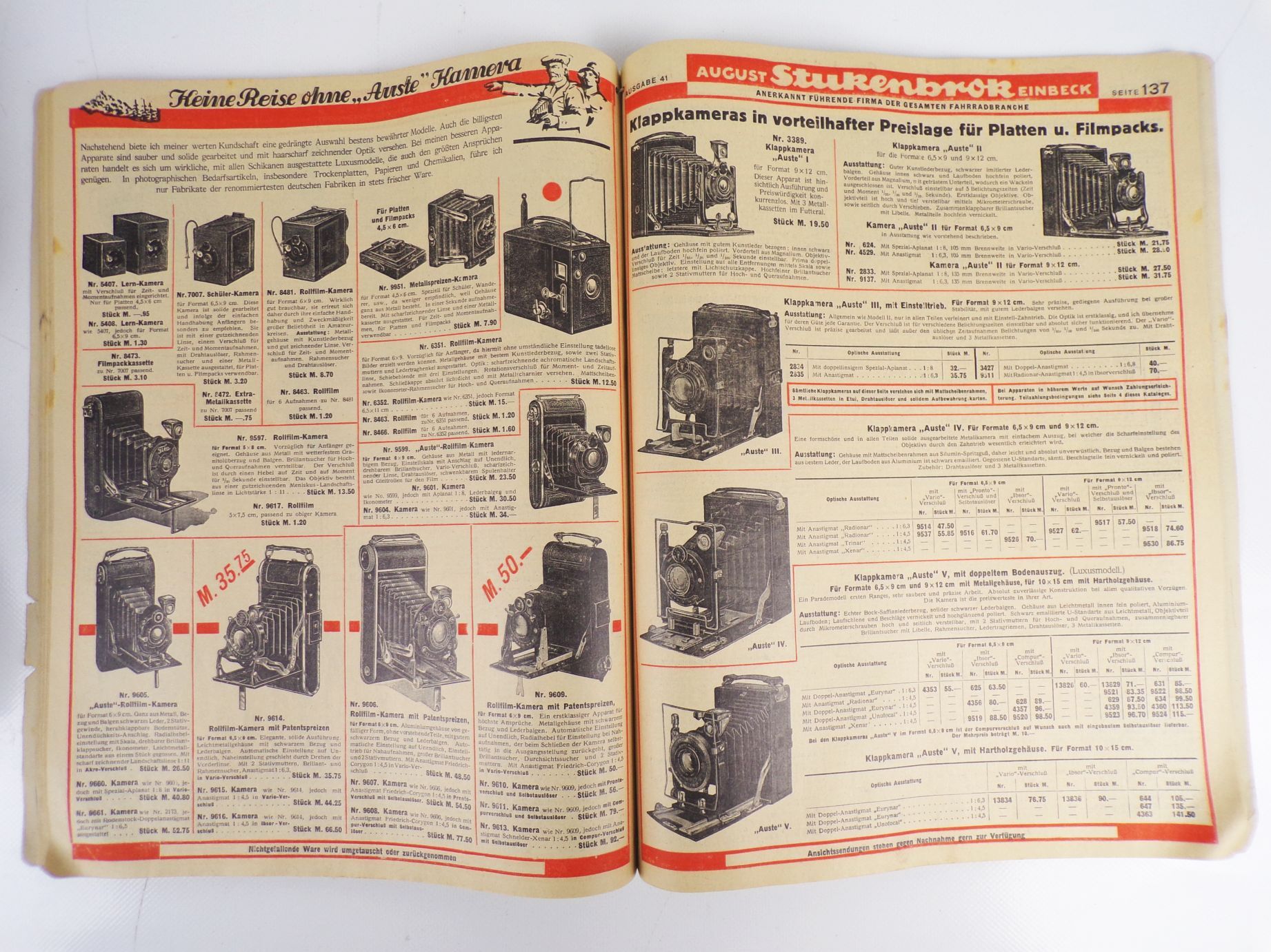 Stukenbrok Einbeck Katalog Fahrräder Spielzeug Ausgabe 41 Original