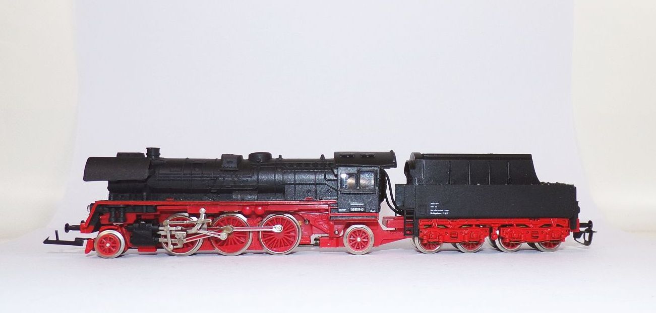 BTTB Dampflok BR35 1111 Schlepptenderlok TT mit OVP und Licht Funktion