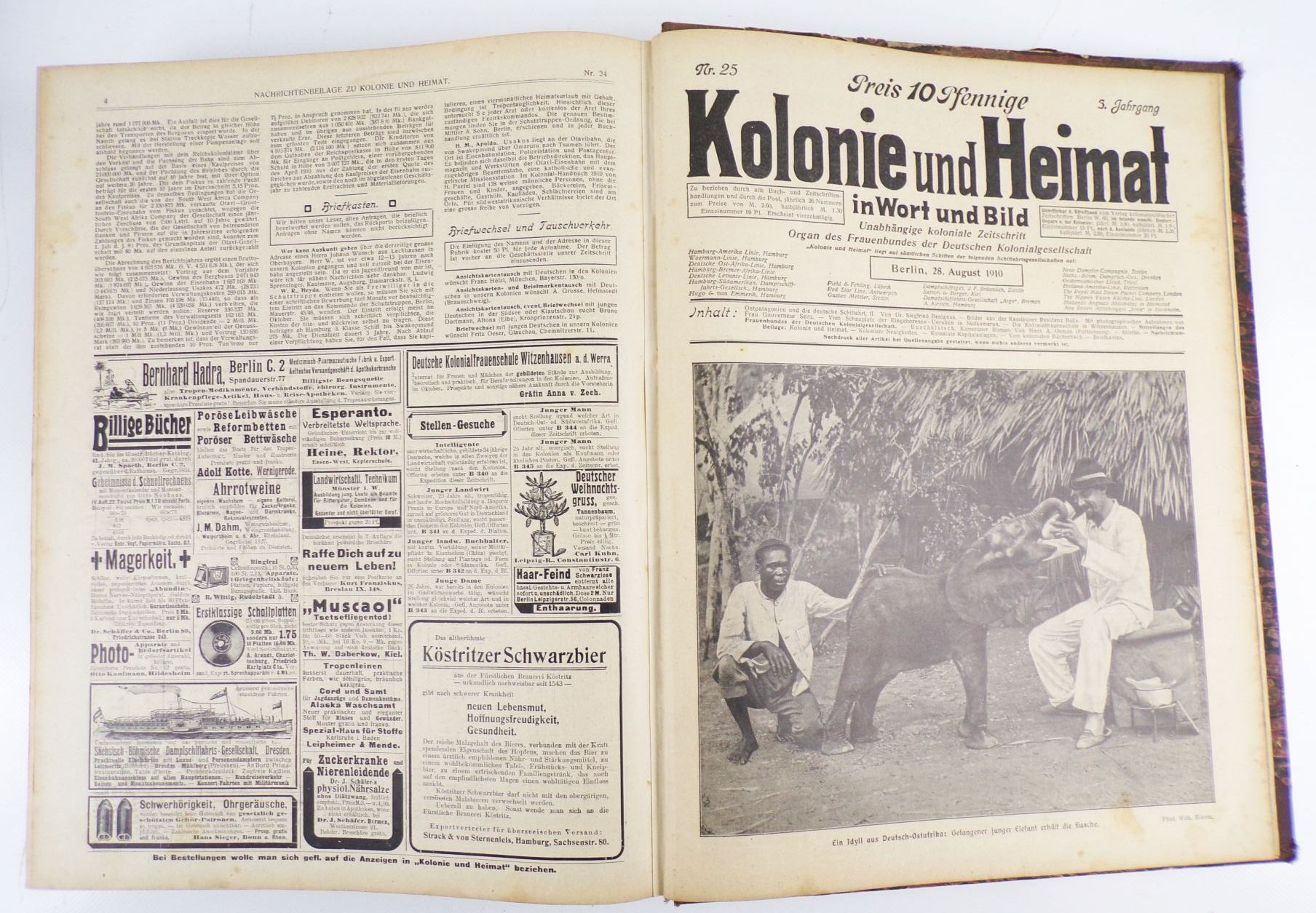 Kolonie und Heimat in Wort und Bild 1908 bis 1910