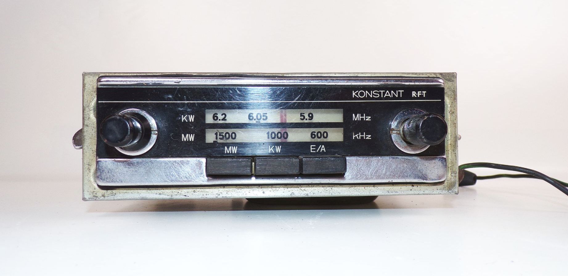 RFT Konstant Autoradio Oldtimer 