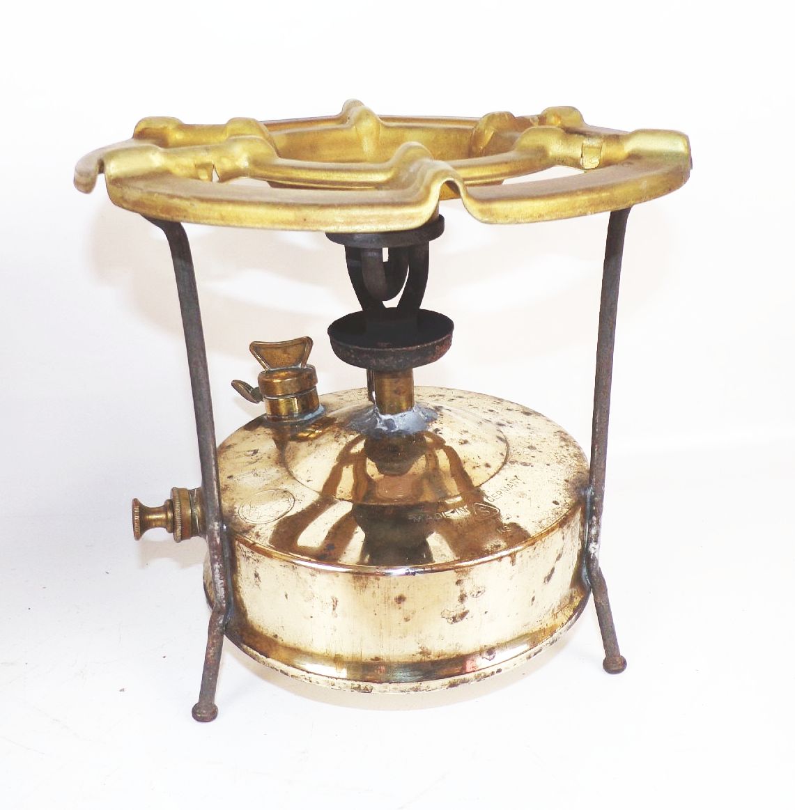 Alter Bat Kocher Petroleumgaskocher Campingkocher Zubehör Originalkarton