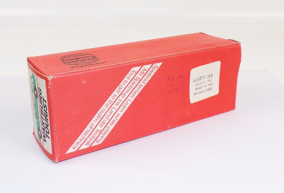 Plasticart Wartburg hellgrün mit Originalkarton DDR Spielzeug