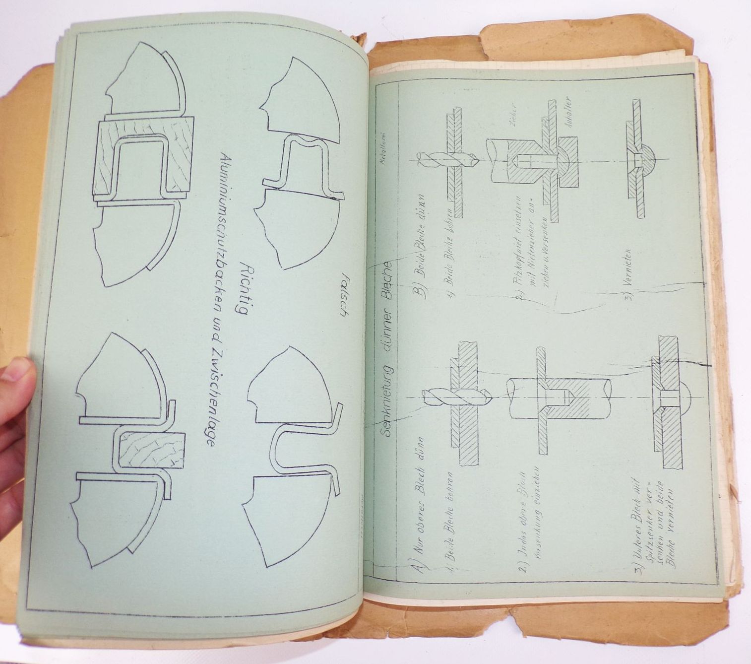 Ausbildung Luftwaffe 2 Weltkrieg Hefter Schulhefter Triebwerkkunde Luftfahrt 