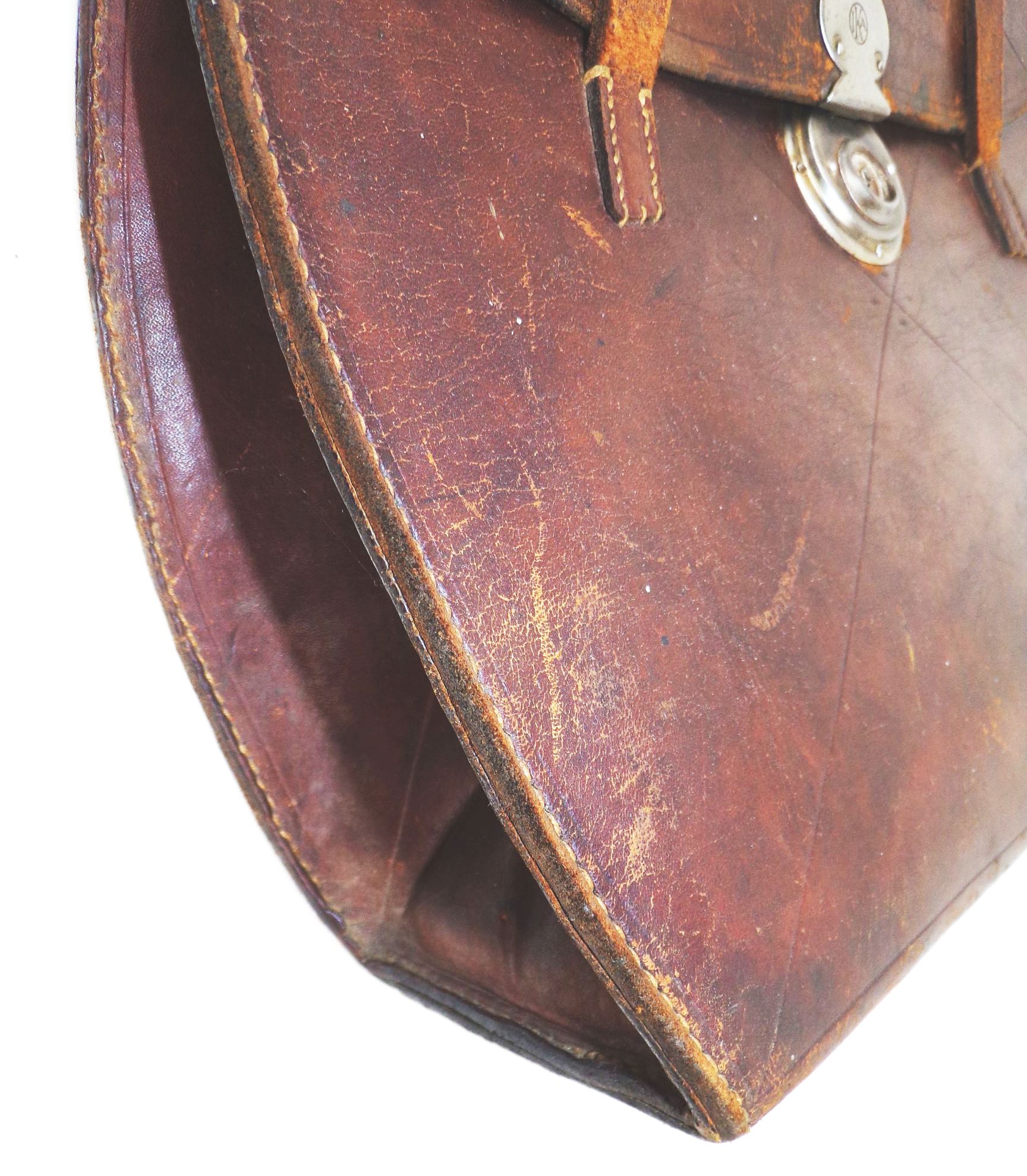 Alte Handtasche Leder Braun IKA Sattler Tragetasche Vintage Alte Handtasche Leder Braun IKA Sattler Tragetasche Vintage