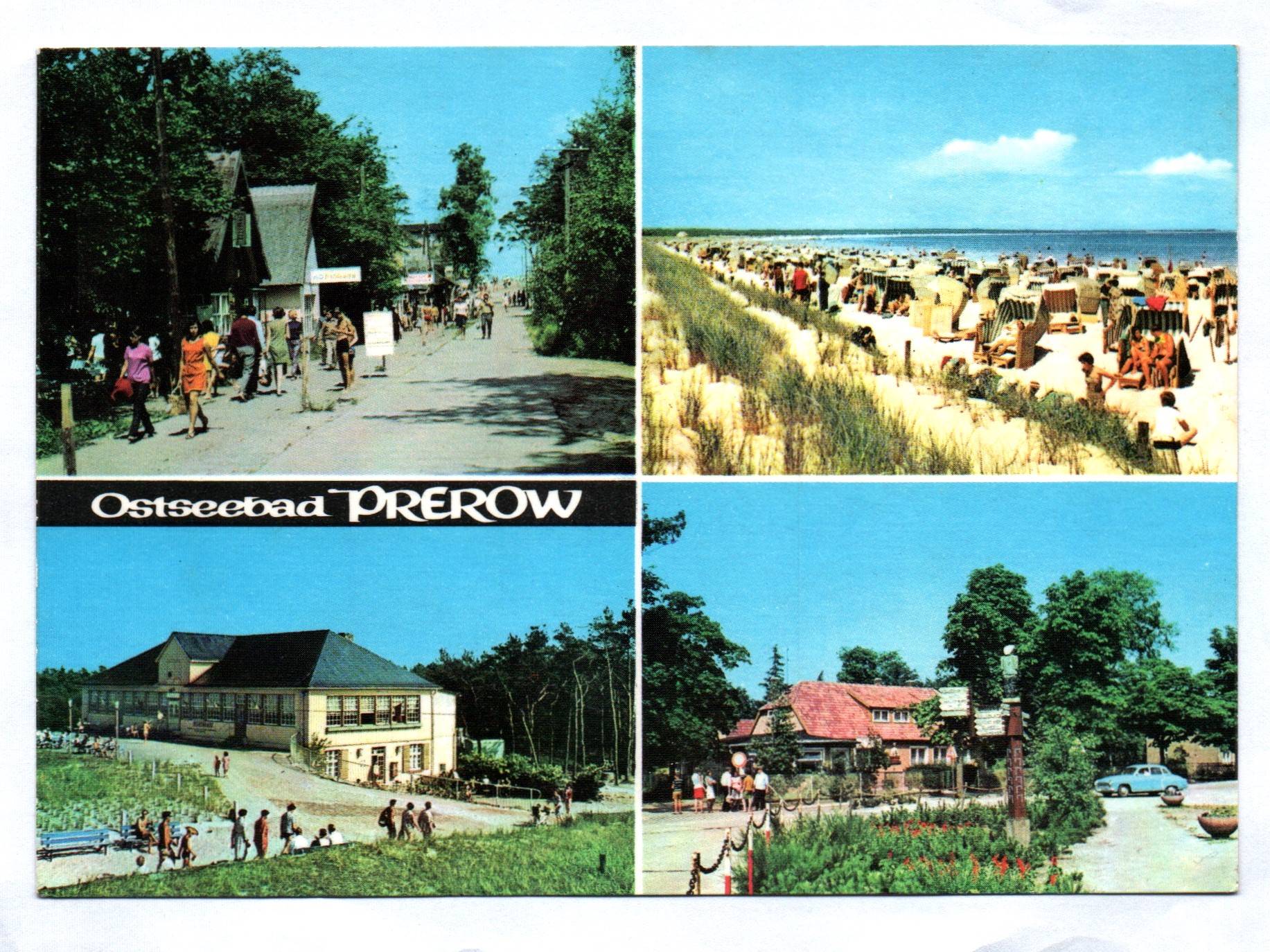 Ak Ostseebad Prerow DDR Strand Mecklenburg Vorpommern Ak Ostseebad Prerow DDR Strand Mecklenburg Vorpommern