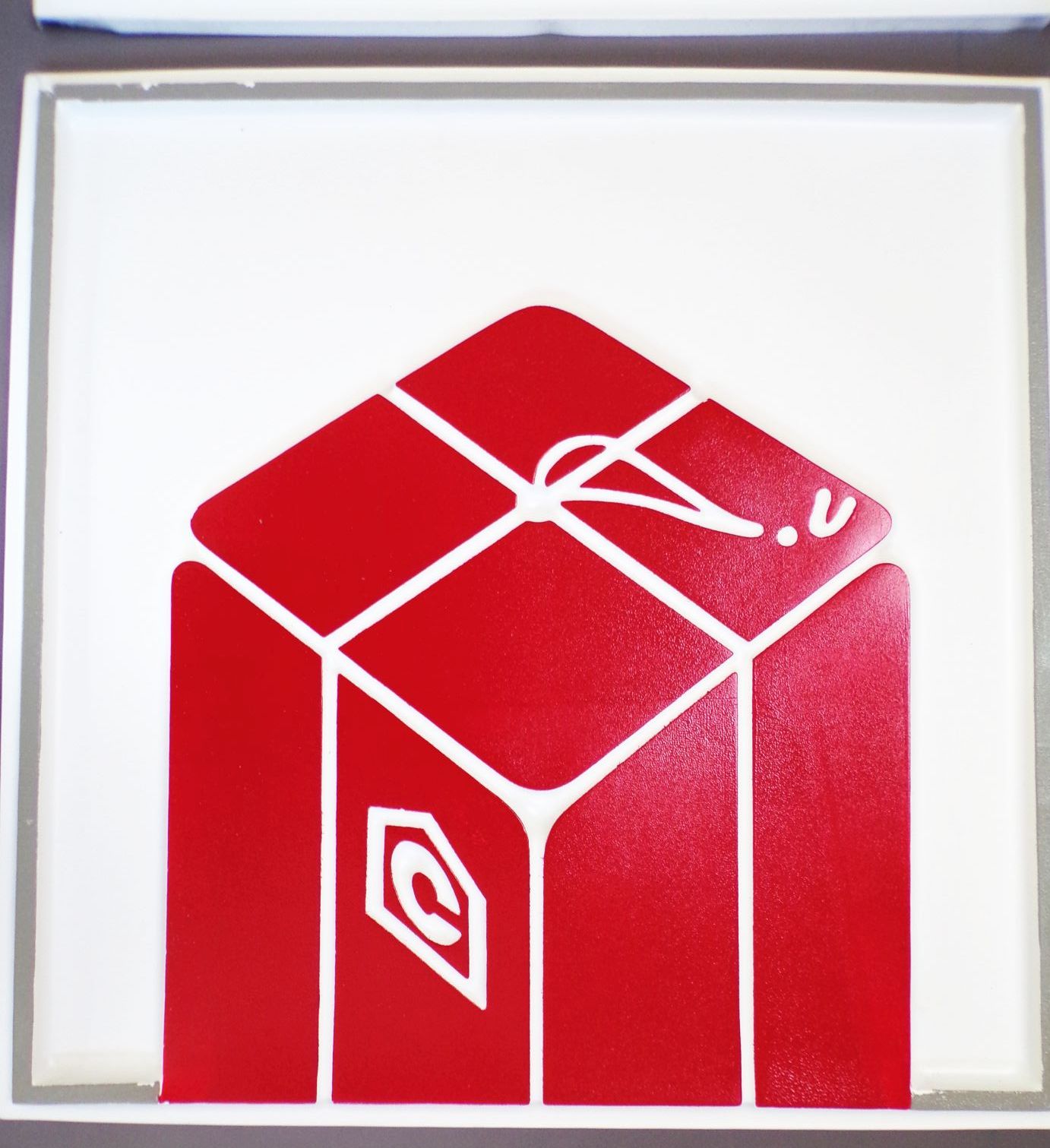 Centrum Warenhaus Schilder Kunststoff Plaste 1970er DDR GDR Reklame