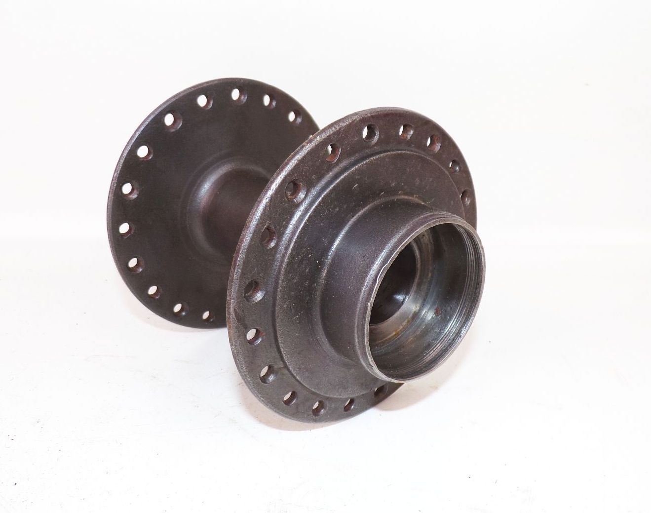 Alte Motorradnabe Achse 20 Loch Oldtimer wohl Hinterradnabe 