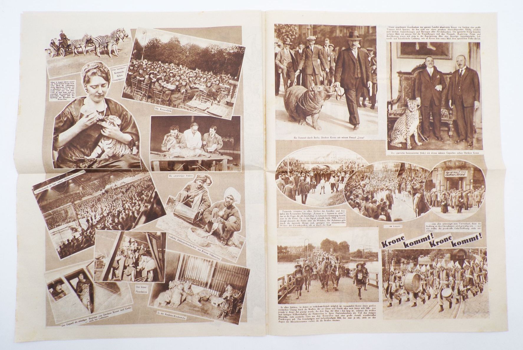 Zirkus Krone Illustrierte 29 Jahrgang Nummer 2 