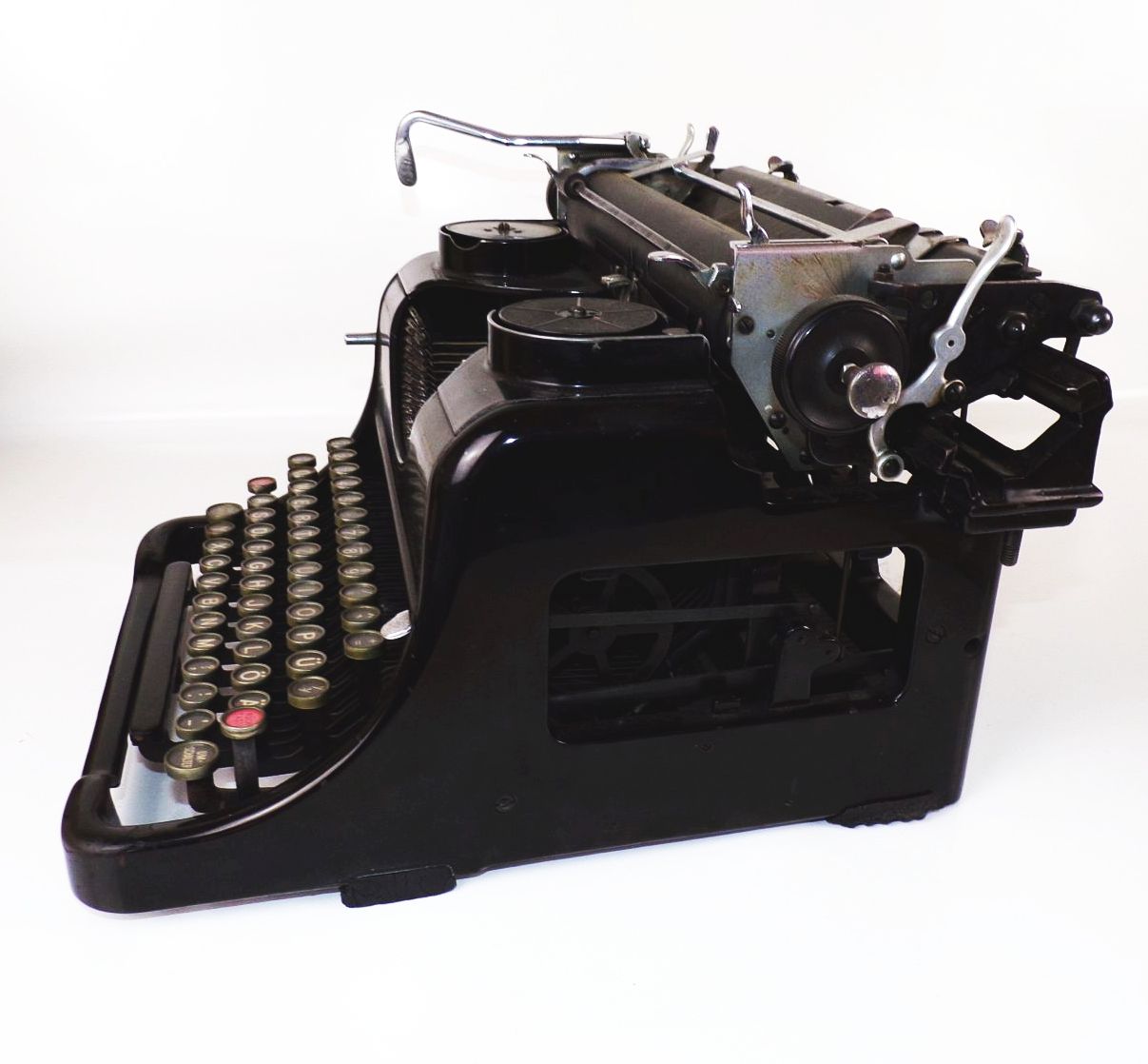 Alte Rheinmetall Record Schreibmaschine typewriter Antik Deko Alte Rheinmetall Record Schreibmaschine typewriter Antik Deko