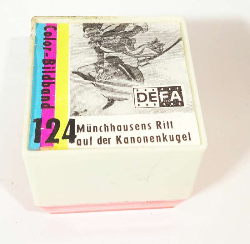 Defa Color Bildband 124 Münchhausens Ritt auf der Kanonenkugel Diafilm Rollfilm