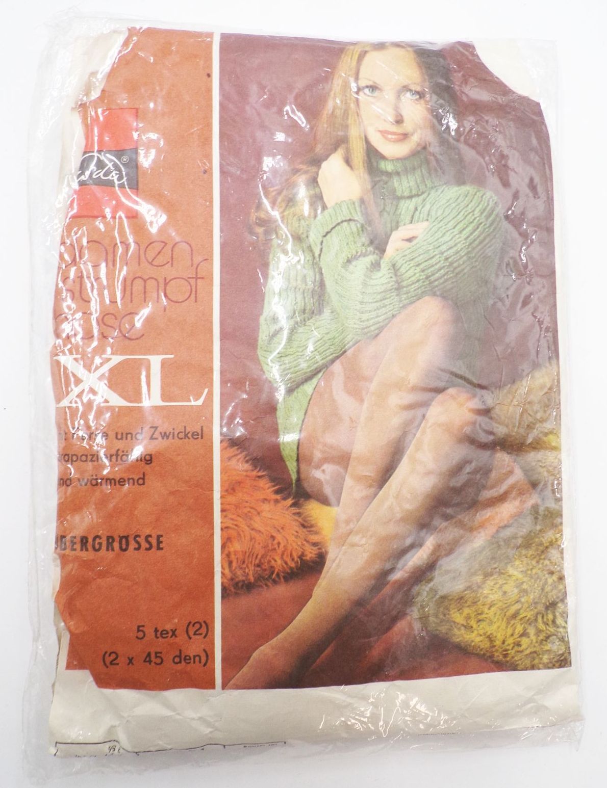 Esda XL Damen Strumpfhose DDR Größe M53 OVP 2 x 45 den 