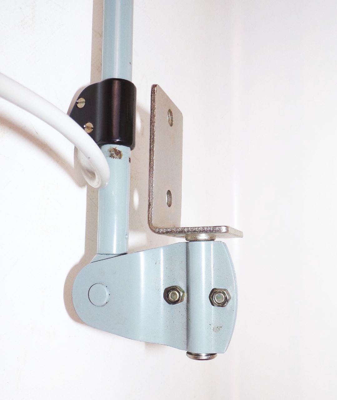 Alte Schreibtischlampe Kahla Gelenkarmlampe Midgard Werkstattlampe E27 Leuchte 