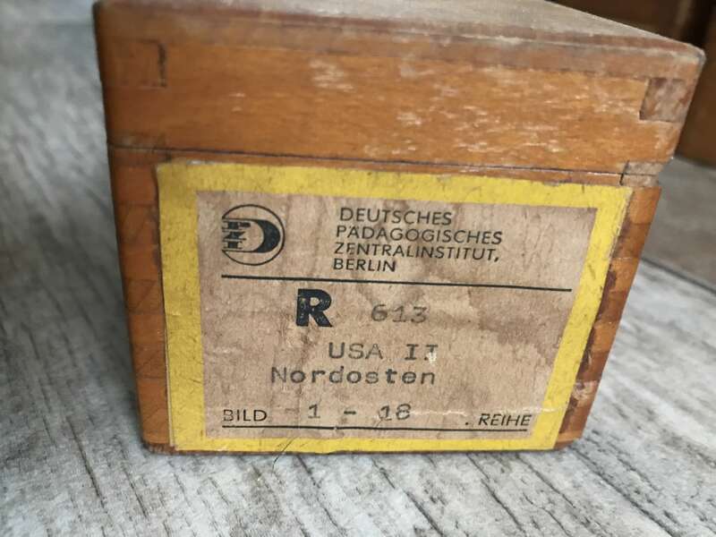 Foto Lehrmaterial Glasdias Länder Lehrmittel Sowjetunion DDR Deutschland Dias