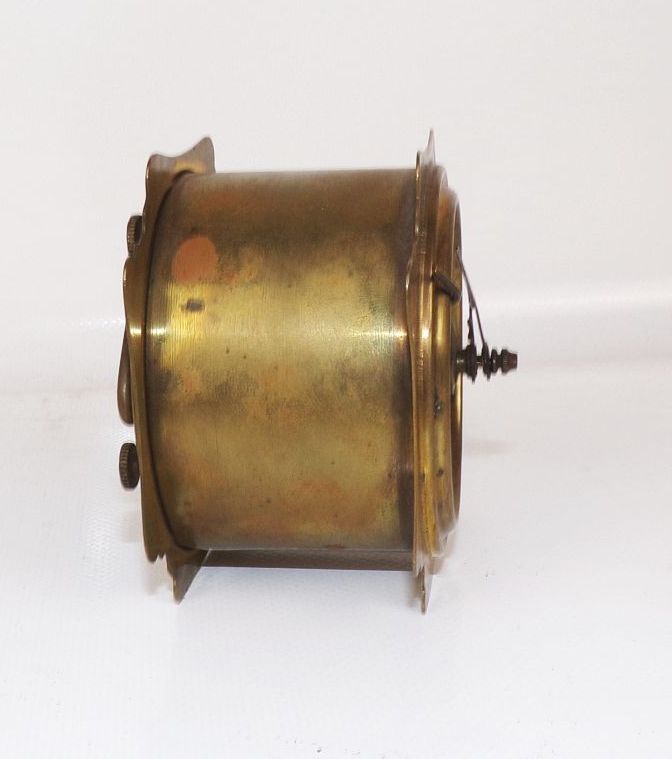 Alter Reisewecker Herzog Görlitz Messing Emaille