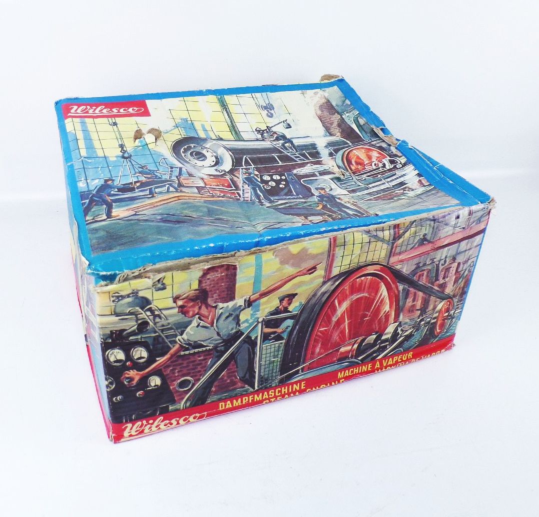 Wilesco D20 Dampfmaschine mit Originalkarton Wilesco D20 Dampfmaschine mit Originalkarton