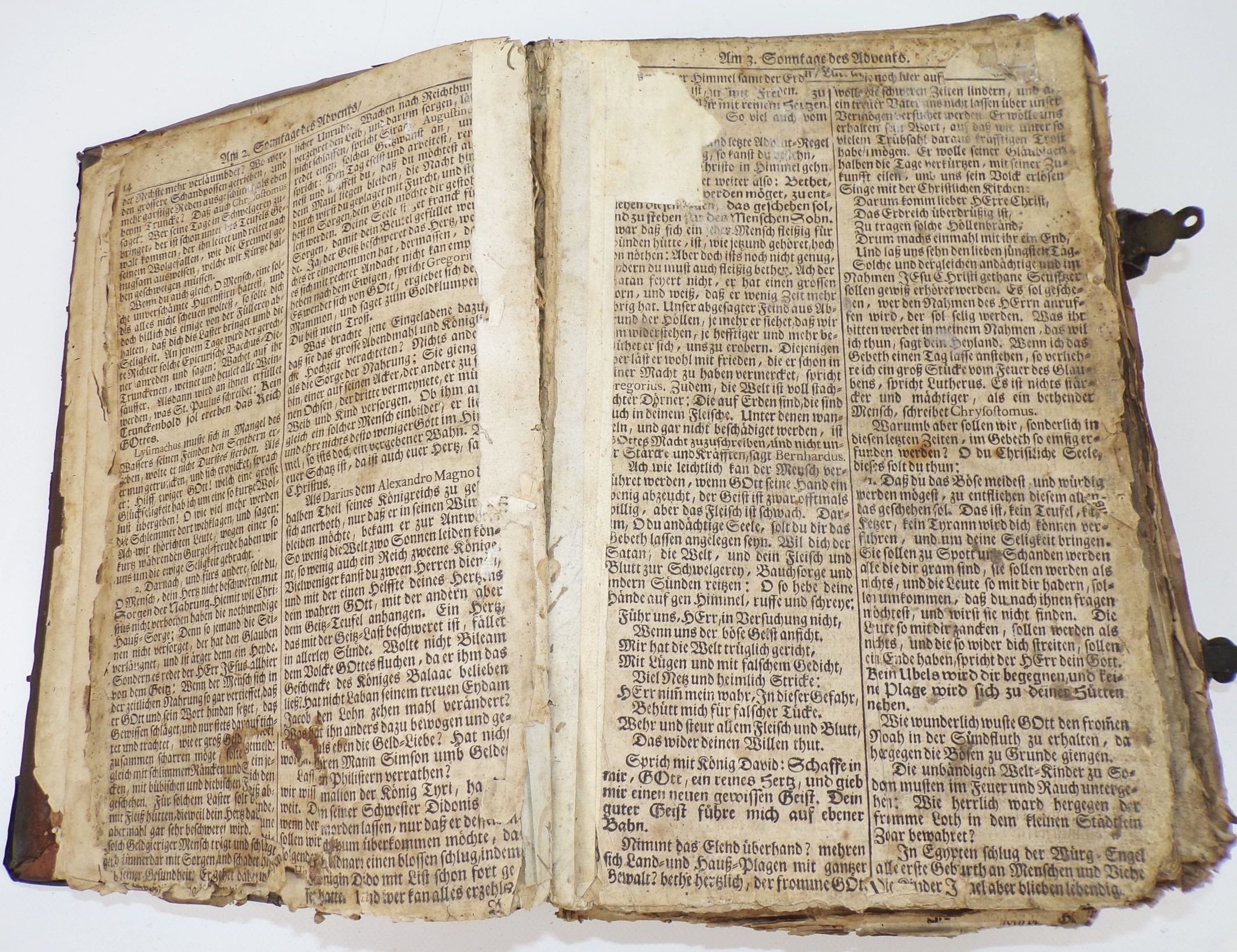 Buch Gebetsbuch Bibel um 1700 