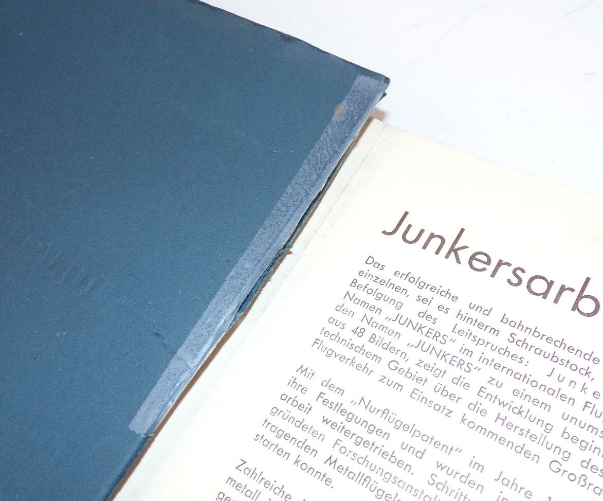 Junkersarbeit Qualitätsarbeit Junkers Werke Nurtflügler Luftfahrt 1937 1938 Flugzeuge