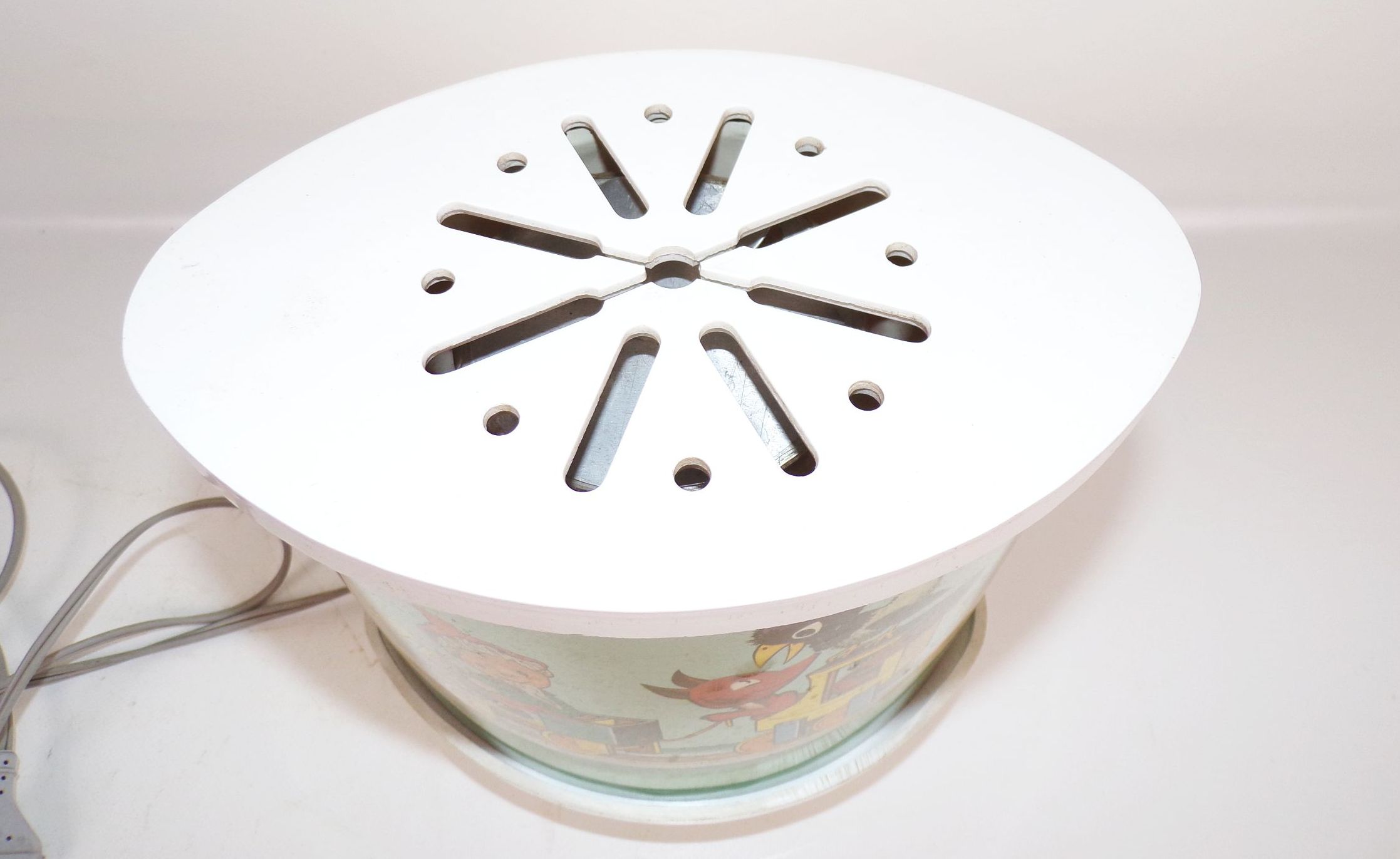 DDR Tischlampe Sandmann Pittiplatsch Fuchs Elster Raumleuchte E27 Kinder Lampe