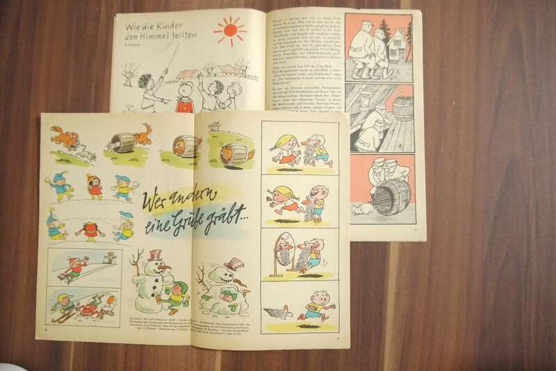 Atze Rädchen und Welle 1963 Heft 11 DDR Kinder Comic
