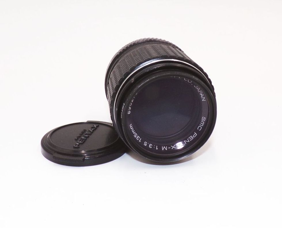 Pentax ME super Asahi mit 3 Objektiven mit Winder