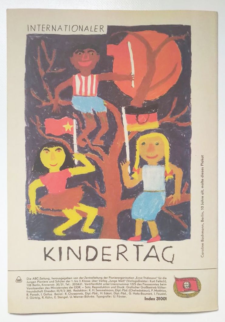 Die ABC Zeitung 1965 Nr 66 Maiheft Kinder Zeitschrift mit Beilage Die ABC Zeitung 1965 Nr 66 Maiheft Kinder Zeitschrift mit Beilage