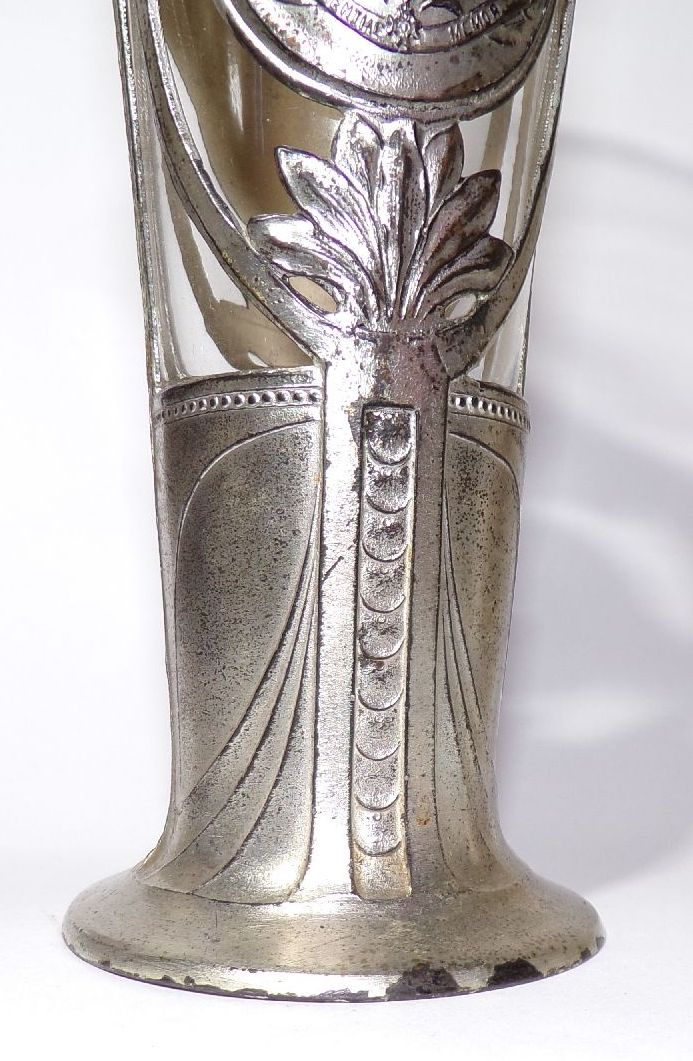 Altes Andenken Glas Wallfahrtskirche Philippsdorf Filippsdorf Böhmen Pokalglas