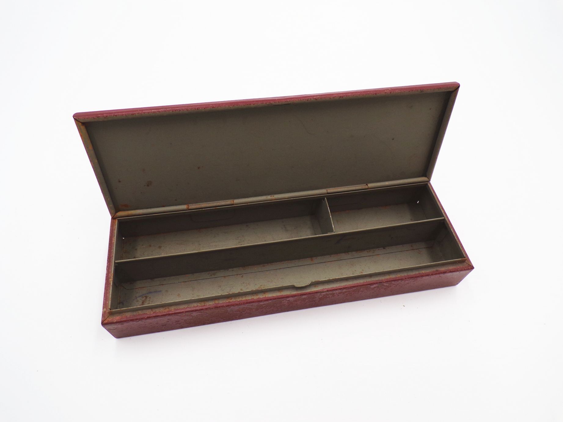 Alte Blechdose Stiftebox Bleistift Griffelkasten Aufbewahrung Schule Deko Alte Blechdose Stiftebox Bleistift Griffelkasten Aufbewahrung Schule Deko