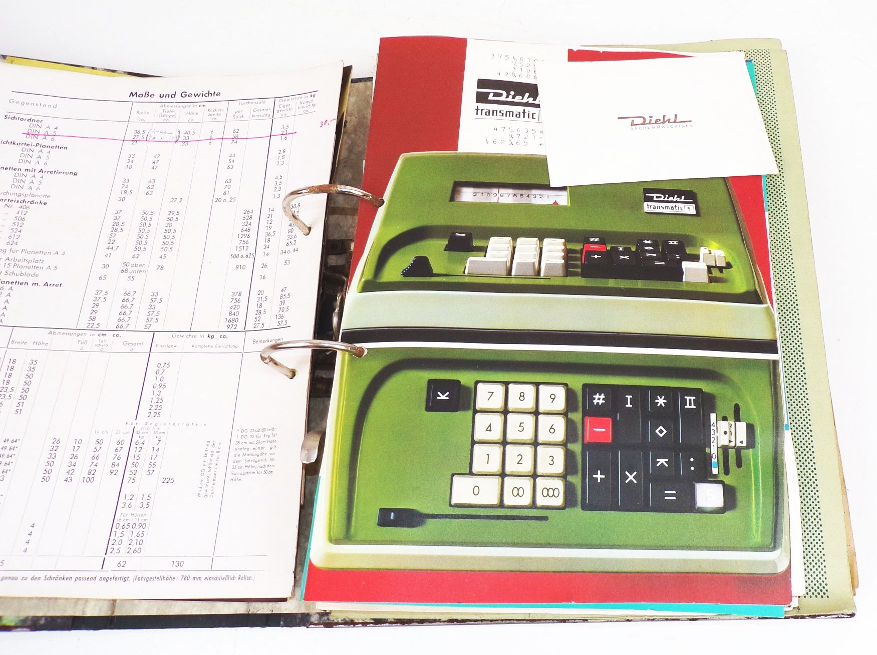  Prospekte Büromöbel Bürobedarf 1960er BRD Katalog Konvolut