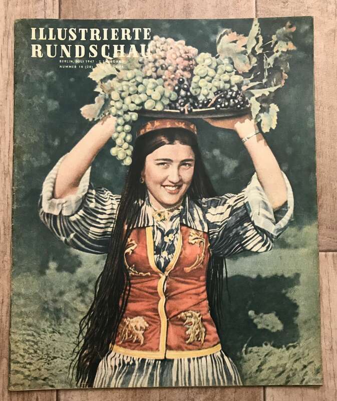 Illustrierte Rundschau 1947 bis 1948 DDR Zeitschrift