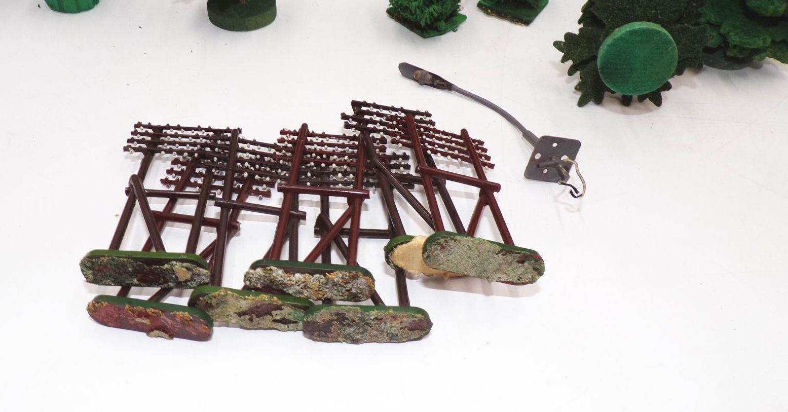 Konvolut alte Bäume 1950er Telegrafenmast Konvolut alte Bäume 1950er Telegrafenmast