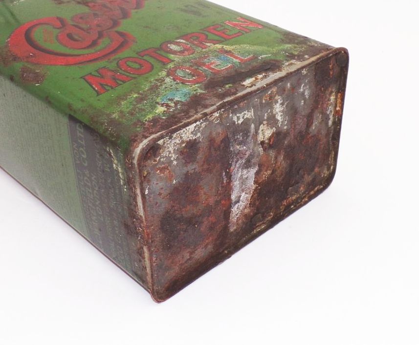 Alter Kanister Wakefield Castrol Motoren Oel Deutschland um 1930 Sammler