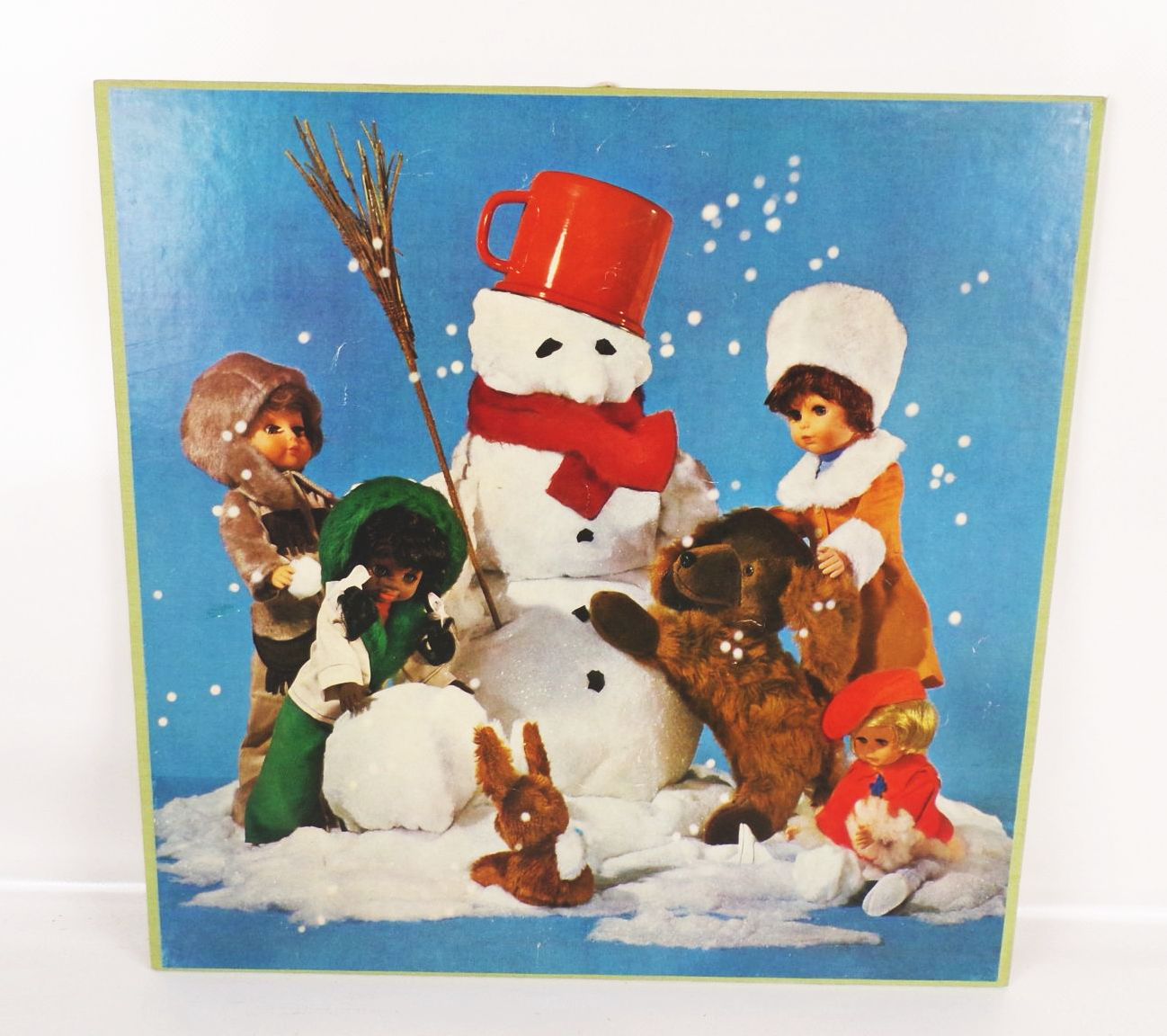 Sonneberger Puppen DDR Bildtafeln 12 Stück Kinderkarten Museum Deko