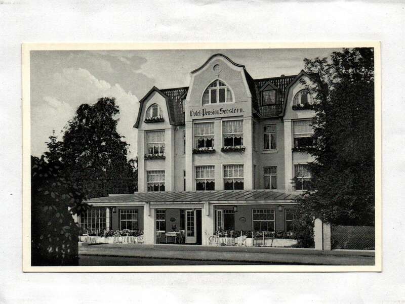 Ak Hotel Pension Seestern Timmendorferstrand 1930