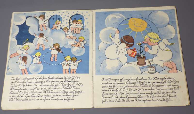  20 Margueritenblättchen fliegen in die Welt hinaus Elfriede Reinhardt 1930er Süttlerin