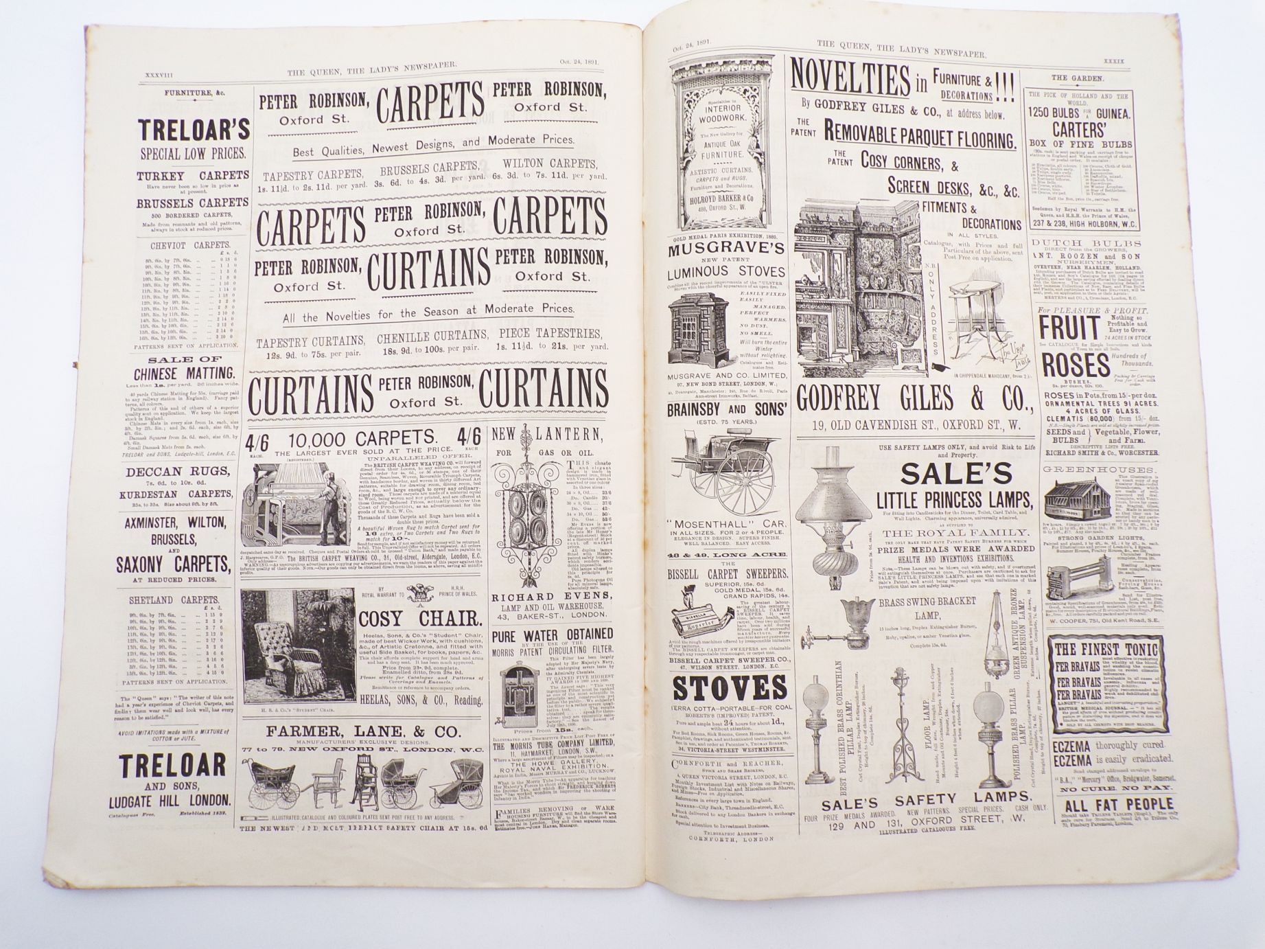 The Queen The Lady Newspaper 1891 No 2339