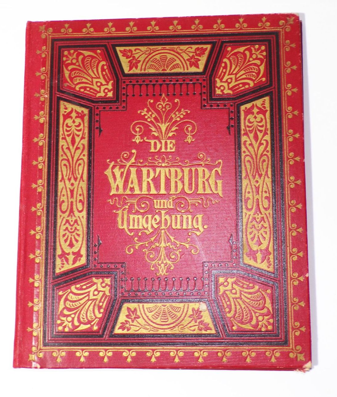 Die Wartburg und Umgebung um 1890 Leporello Bildband 