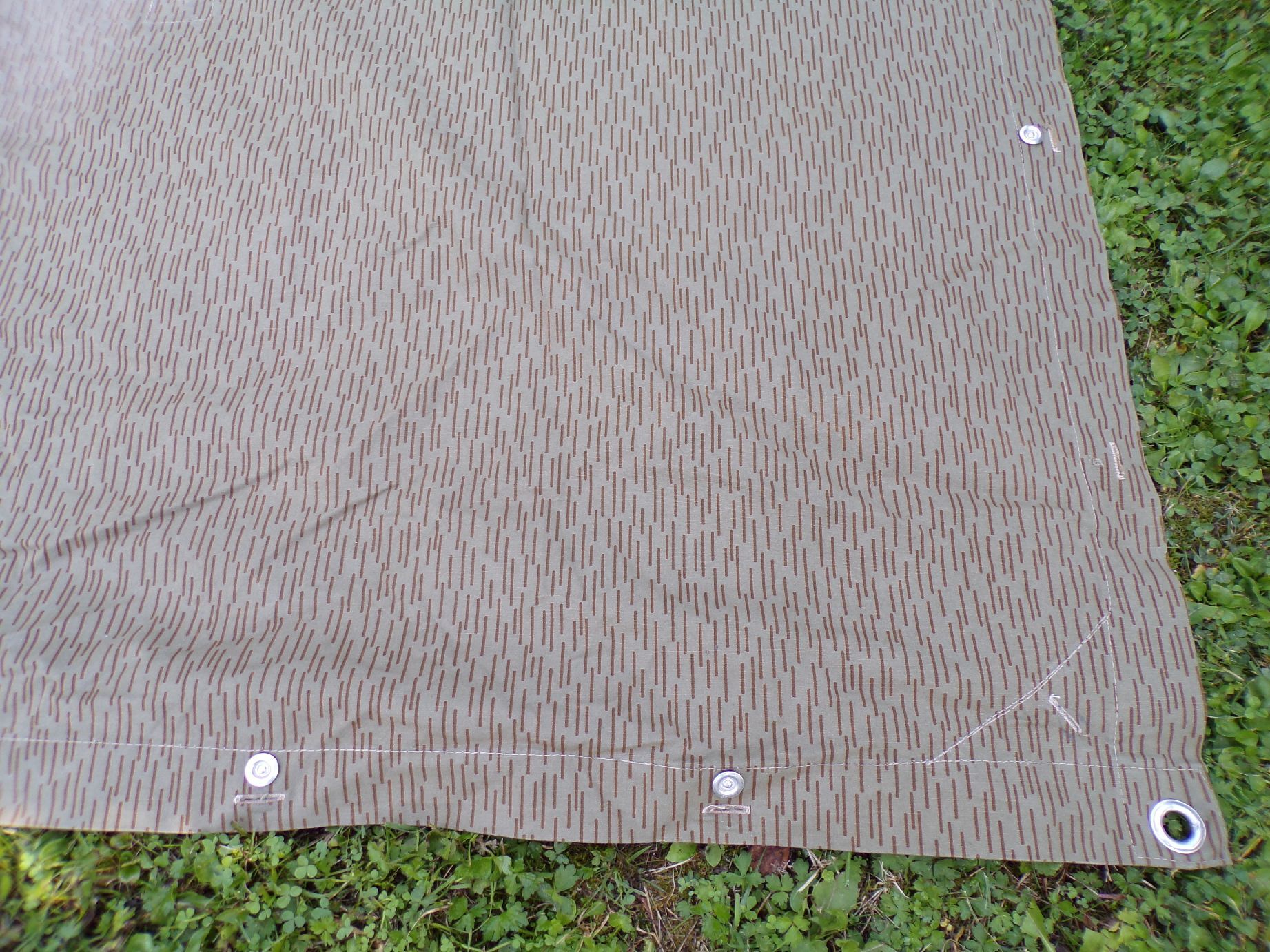 NVA Zeltplane Ein Strich kein Strich GDR 