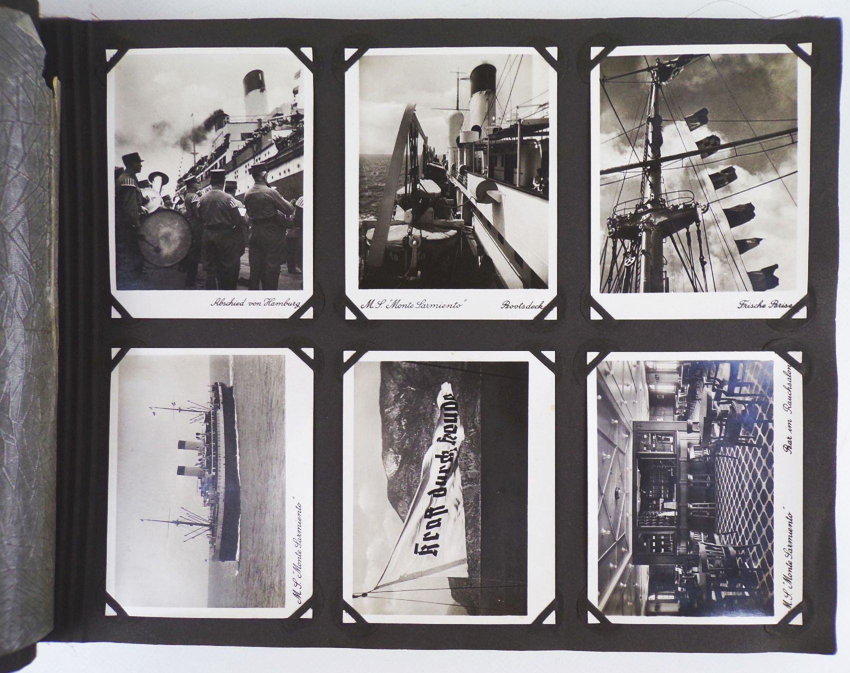 Monte Sarmiento Kraft durch Freude Fotoalbum 1935 KDF Reisealbum Norwegen