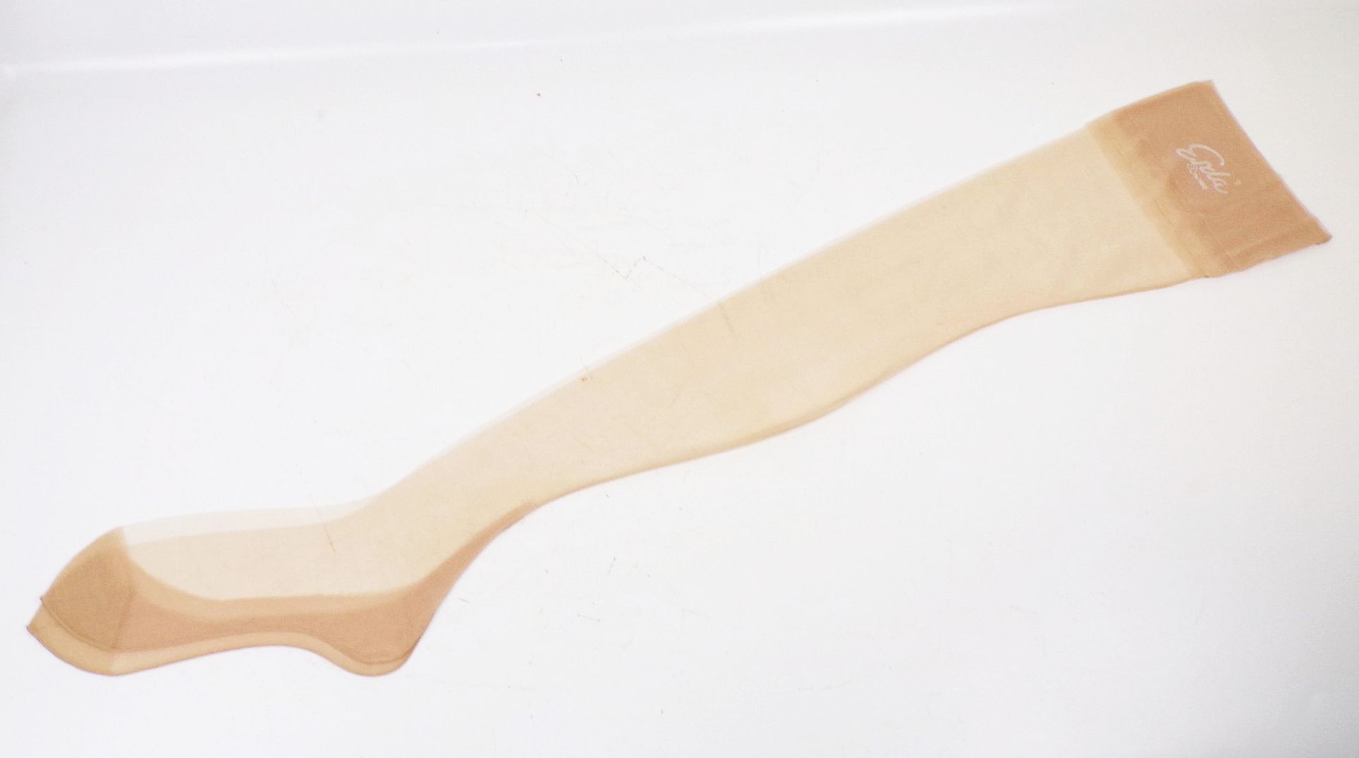 DDR Esda Damen Strümpfe Dederon Feinseide Wolfen Bitterfeld Reklame 1960er 