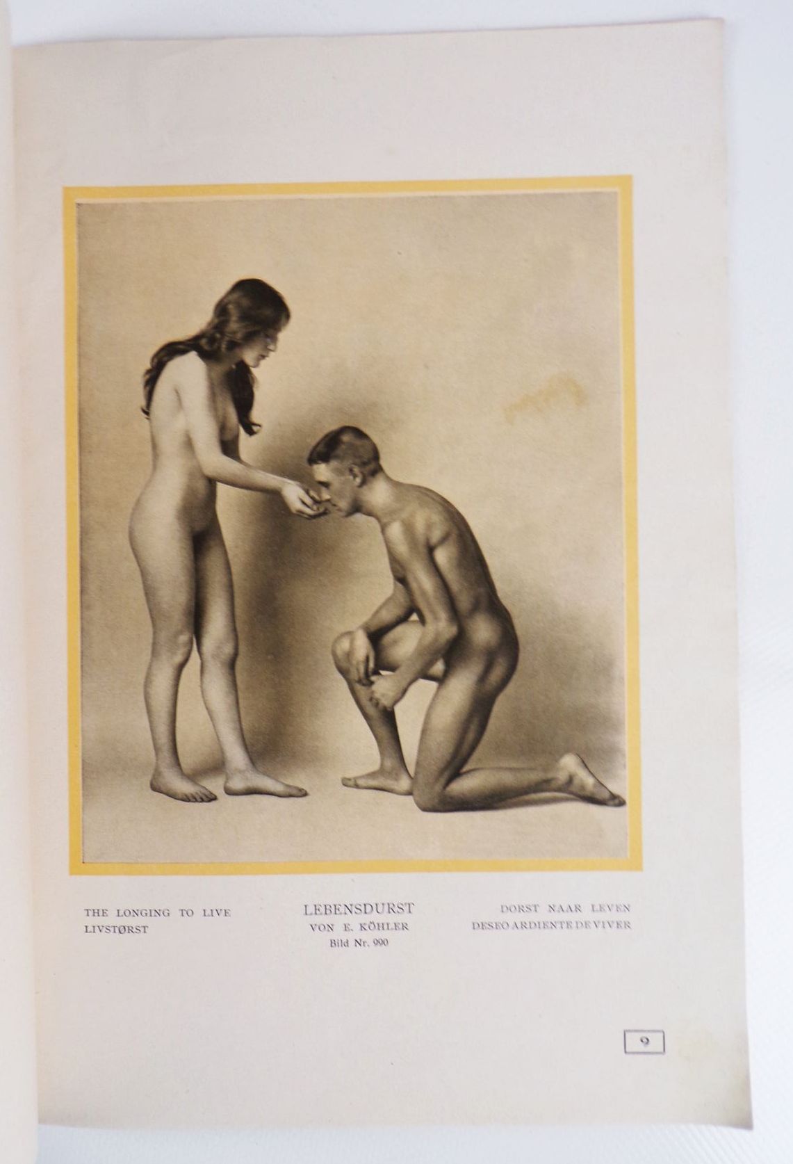 Ideale Nacktheit Vierter Band Naturaufnahmen menschlicher Körperschönheit 