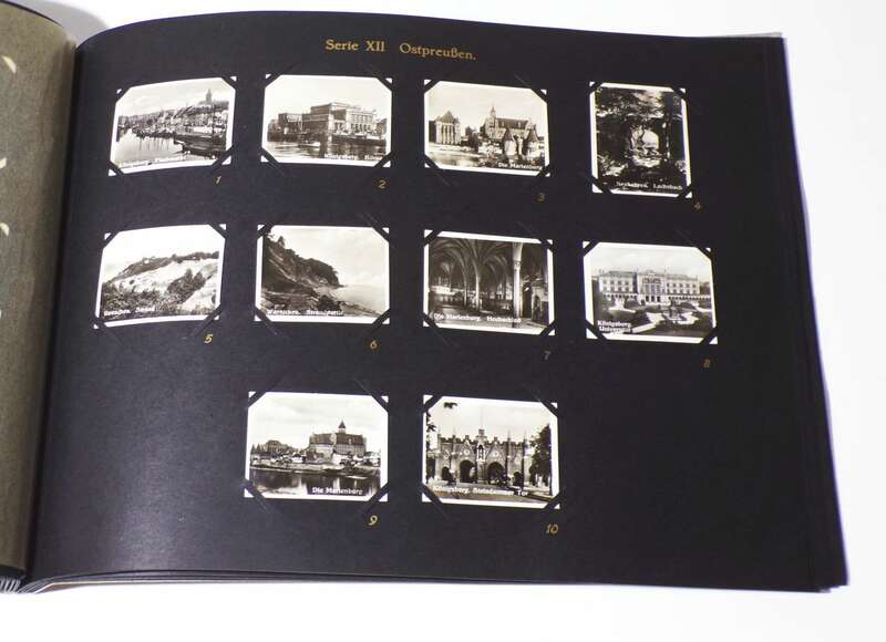 Das schöne Deutschland mit Gebieten vollständiges Sammelbilderalbum