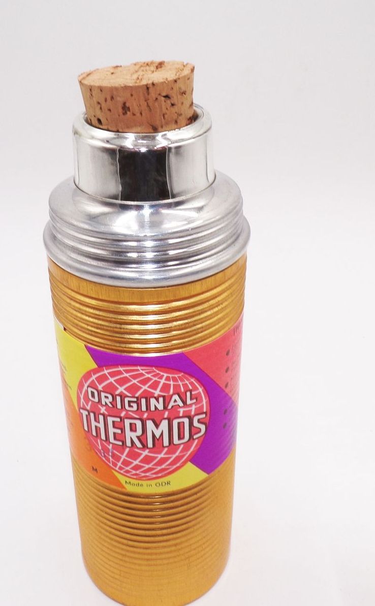 Alte Thermoskanne Original Thermos DDR 1960 er Retro Vintage 