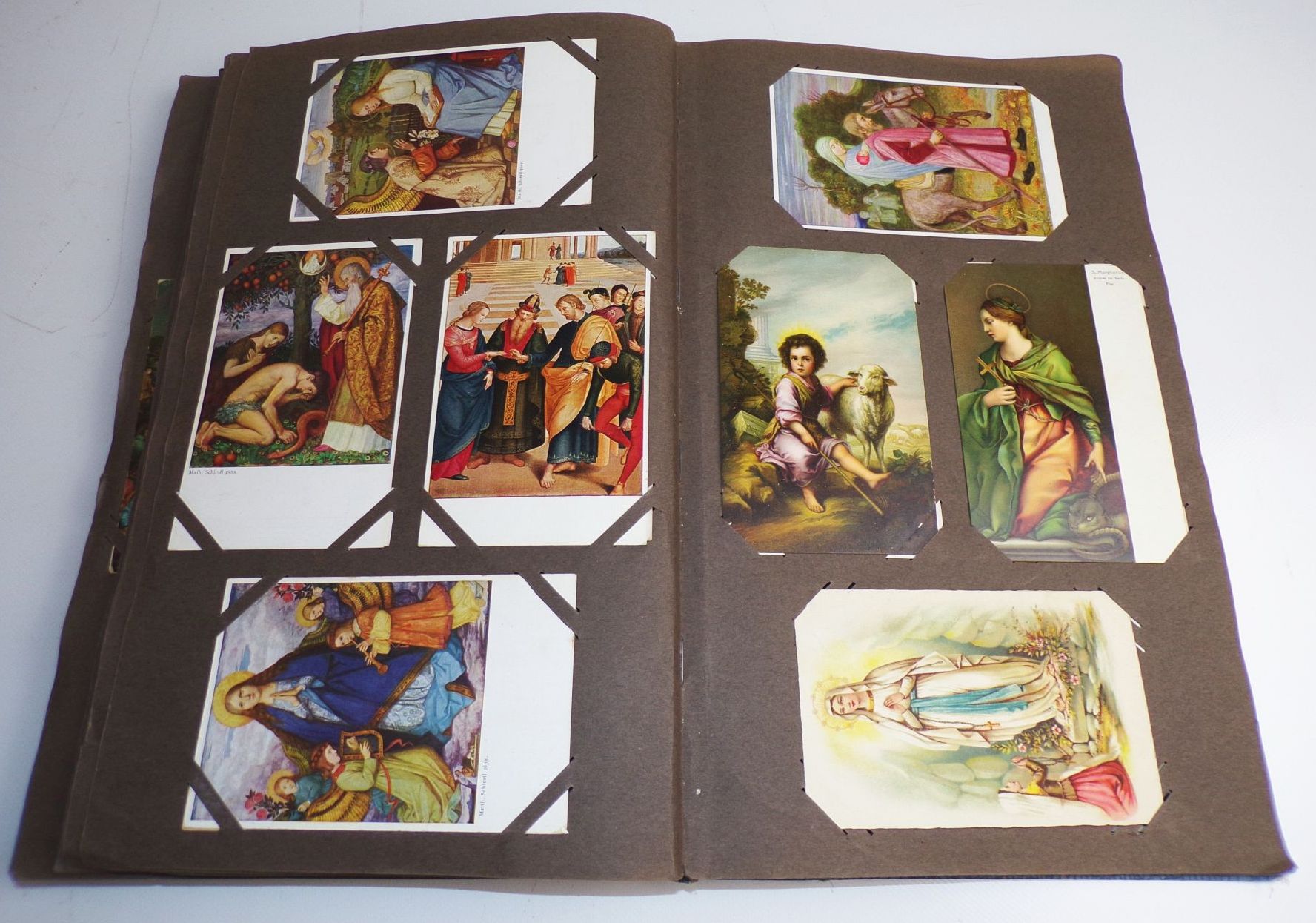 Ansichtskartenalbum mit Christlichen Karten Jesus Christi Religion Ansichtskartenalbum mit Christlichen Karten Jesus Christi Religion