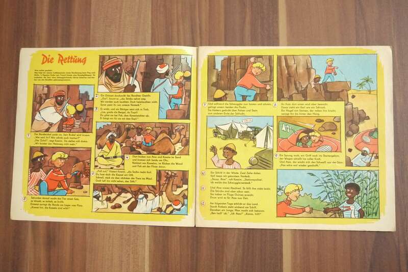 Atze Heft 2 Jahrgang 1961 DDR Comic Die Rettung