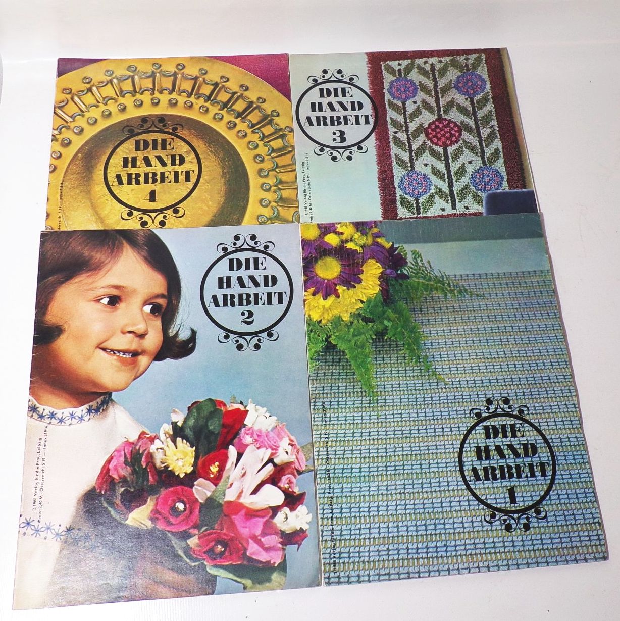 Die Handarbeit Verlag für die Frau 1968 kompletter Jahrgang