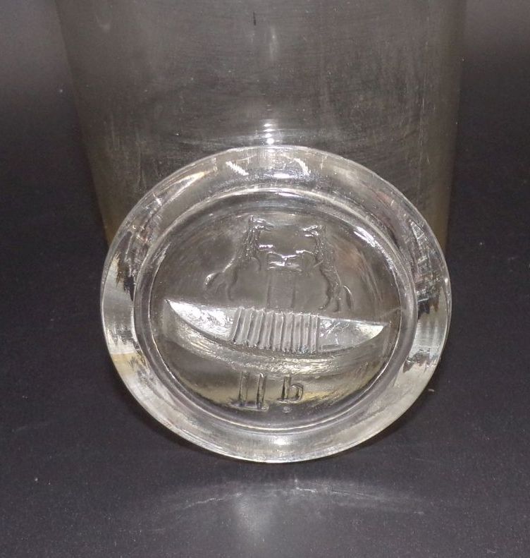 Altes Bonbonglas Einmachglas Vorratsglas 2 Liter mit Deckel Vintage 